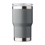 Tazza in acciaio inox riciclato con rivestimento ceramico da 350ml color grigio prima vista