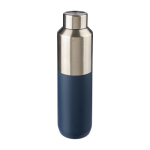 Borraccia termica in acciaio inox riciclato con tappo argentato 600ml prima vista