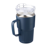 Tazza da asporto in acciaio inox riciclato con manico da 450ml sesta vista