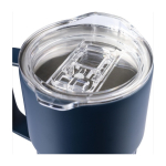 Tazza da asporto in acciaio inox riciclato con manico da 450ml nona vista