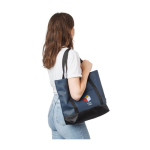 Borsa a tracolla impermeabile con scomparto frontale seconda vista