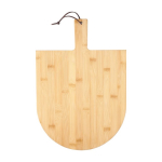 Tagliere per pizza in bambù con guide per taglio, rotella e spatola seconda vista