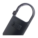 Torcia tascabile COB con 3 modalità di illuminazione e moschettone ottava vista