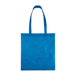 Shopper in tessuto non tessuto riciclato in vari colori da 80 g/m2 color azzurro prima vista