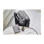 Etichetta per bagaglio in PU compatibile con tracker Apple FindMy sesta vista