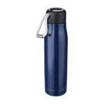 Borraccia a doppia parete isolata in acciaio inox con cordino 500 ml prima vista