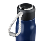Borraccia a doppia parete isolata in acciaio inox con cordino 500 ml ottava vista