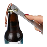 Pulitore per barbecue in acciaio inox con apribottiglie integrato quarta vista