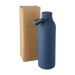 Borraccia in acciaio inox riciclato con rivestimento gommato da 500ml undicesima vista