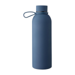 Borraccia in acciaio inox riciclato con rivestimento gommato da 500ml terza vista
