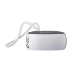Altoparlante wireless con rivestimento in tessuto RPET e cordino 3W quinta vista
