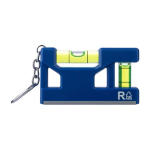 Portachiavi con livella a bolla doppia magnetica con righello da 7 cm quarta vista