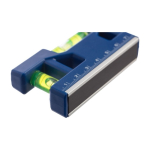 Portachiavi con livella a bolla doppia magnetica con righello da 7 cm sesta vista