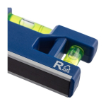 Portachiavi con livella a bolla doppia magnetica con righello da 7 cm settima vista