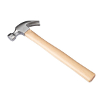 Martello con manico in legno di faggio e testa in acciaio prima vista
