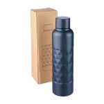 Borraccia in acciaio inox con texture geometrica da 800ml quarta vista