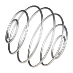 Shaker in acciaio inox riciclato con frusta a sfera in metallo 750ml quinta vista