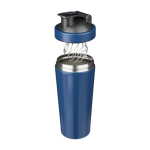 Shaker in acciaio inox riciclato con frusta a sfera in metallo 750ml sesta vista