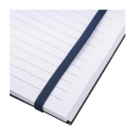 Taccuino in RPET con spirale in cartone bianco e pagine a righe A5 nona vista