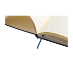 Taccuino A5 in PU riciclato con pagine a righe e penna inchiostro blu dodicesima vista