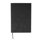 Taccuino A5 con effetto velluto nella parte superiore pagine a righe color nero prima vista