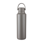 Borraccia in acciaio inox con doppio tipo di tappo da 500ml color grafite prima vista