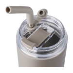 Borraccia in acciaio inox con doppio tipo di tappo da 500ml