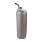 Borraccia in acciaio inox con doppio tipo di tappo da 500ml terza vista