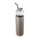 Borraccia in acciaio inox con doppio tipo di tappo da 500ml sesta vista