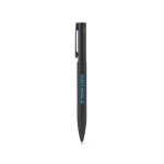 Penna elegante in metallo 60% riciclato con clip e inchiostro blu vista principale