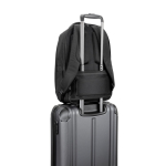Zaino antifurto in twill con rivestimento idrorepellente per PC da 17” color nero quinta vista