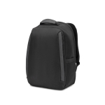 Zaino antifurto in twill con rivestimento idrorepellente per PC da 17” color nero