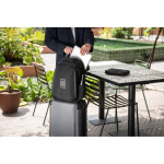 Zaino antifurto in twill con rivestimento idrorepellente per PC da 17” vista ambiente