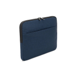Custodia in poliestere riciclato ad alta densità per laptop da 14” color blu