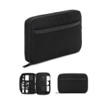 Organizer per accessori tecnologici in poliestere riciclato vari colori