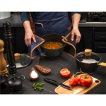 Presina in tela di cotone con gancio per appenderla da 275 g/m2 vista ambiente