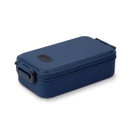 Lunch box in plastica con coperchio resistente da 900 ml color blu mare