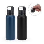 Borraccia termica in acciaio riciclato con isolamento sottovuoto 590ml vari colori