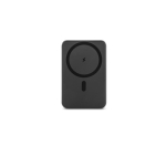 Power bank ecologico magnetico con supporto ad anello 10000 mAh color grigio scuro prima vista