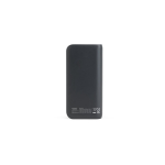 Power bank ecologico con ricarica ultra rapida e LED 20000 mAh color nero seconda vista