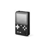 Console portatile per videogiochi con 256 classici di azione e sport color nero