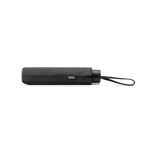 Ombrello pieghevole 3 sezioni rPET con stecche in fibra di vetro Ø98cm color nero seconda vista