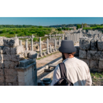 Cappello panama in poliestere riciclato rPET idrorepellente prima vista