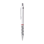 Penna Rotring blu in plastica con impugnatura antiscivolo in gomma color bianco seconda vista