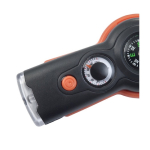 Set di sopravvivenza completo con 6 funzioni diverse color arancione quinta vista