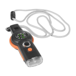 Set di sopravvivenza completo con 6 funzioni diverse color arancione ottava vista