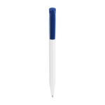 Penna Stilolinea S45 in plastica con pulsante colorato inchiostro blu color blu prima vista