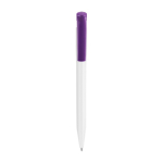 Penna Stilolinea S45 in plastica con pulsante colorato inchiostro blu prima vista