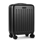 Trolley in ABS per cabina con chiusura a combinazione 40L color nero seconda vista