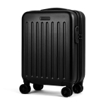 Trolley in ABS per cabina con chiusura a combinazione 40L color nero terza vista
